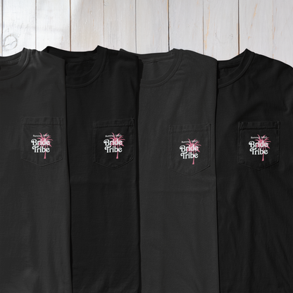 Bride Tribe Summer 2025 - Bella+Canvas Premium Quality Vintage Style Ultra Soft Pocket T-shirt