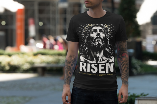 Risen: Resurrected Savior - Bella+Canvas Ultra Soft Tee