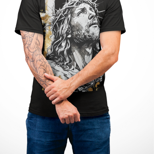 Jesus Ultra Soft Bella+Canvas Comfort Jersey Short Sleeve Tee