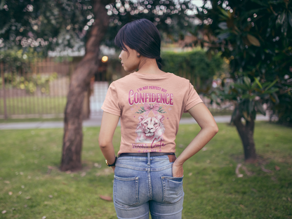 I'm Not Perfect but Confidence looks Cute on me UltraSoft Bella+Canvas Short Sleeve Tee