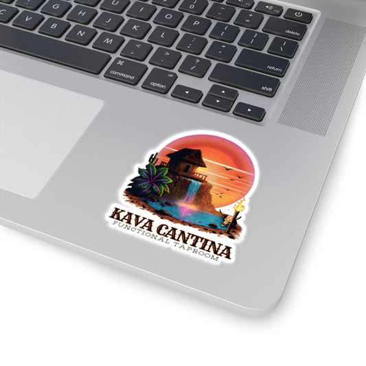 Custom Kav Order Kiss-Cut Stickers with White or Transparent Background