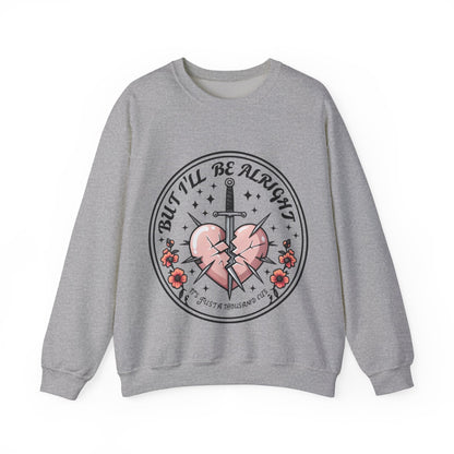 Death By A Thousand Cuts Crewneck, Swiftie Crewneck, Valentines Day Unisex Gildan Heavy Blend Crewneck,  Comfortable Cozy, Ribbed Collar