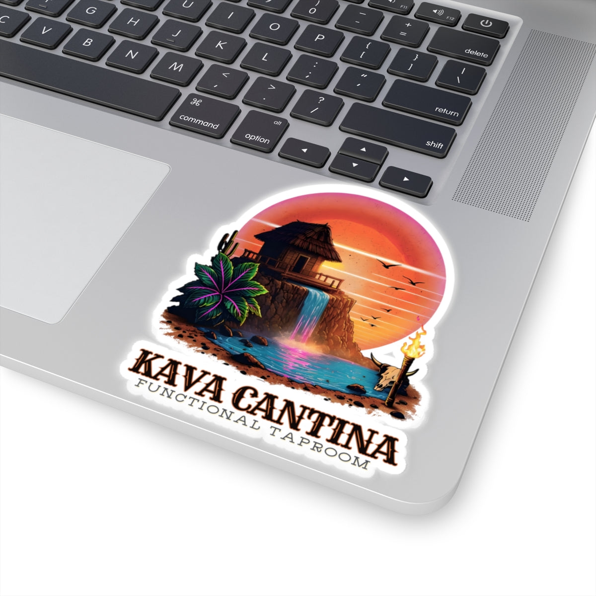 Custom Kav Order Kiss-Cut Stickers with White or Transparent Background