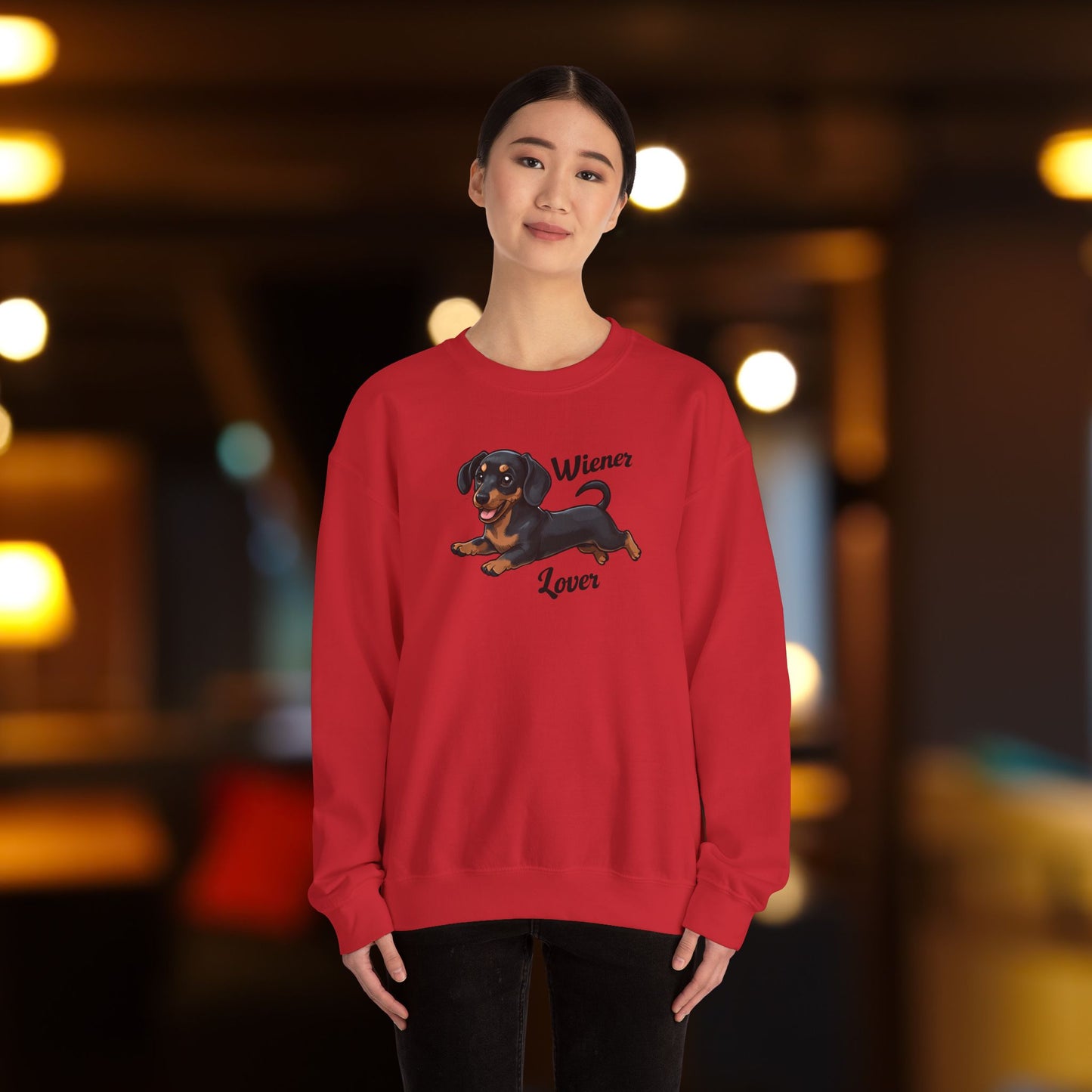 Wiener Lover Crewneck Sweatshirt