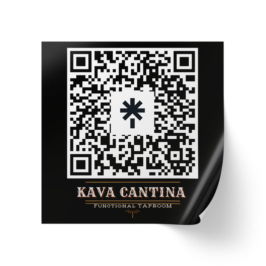 Custon Kav order Sticker Roll with QR