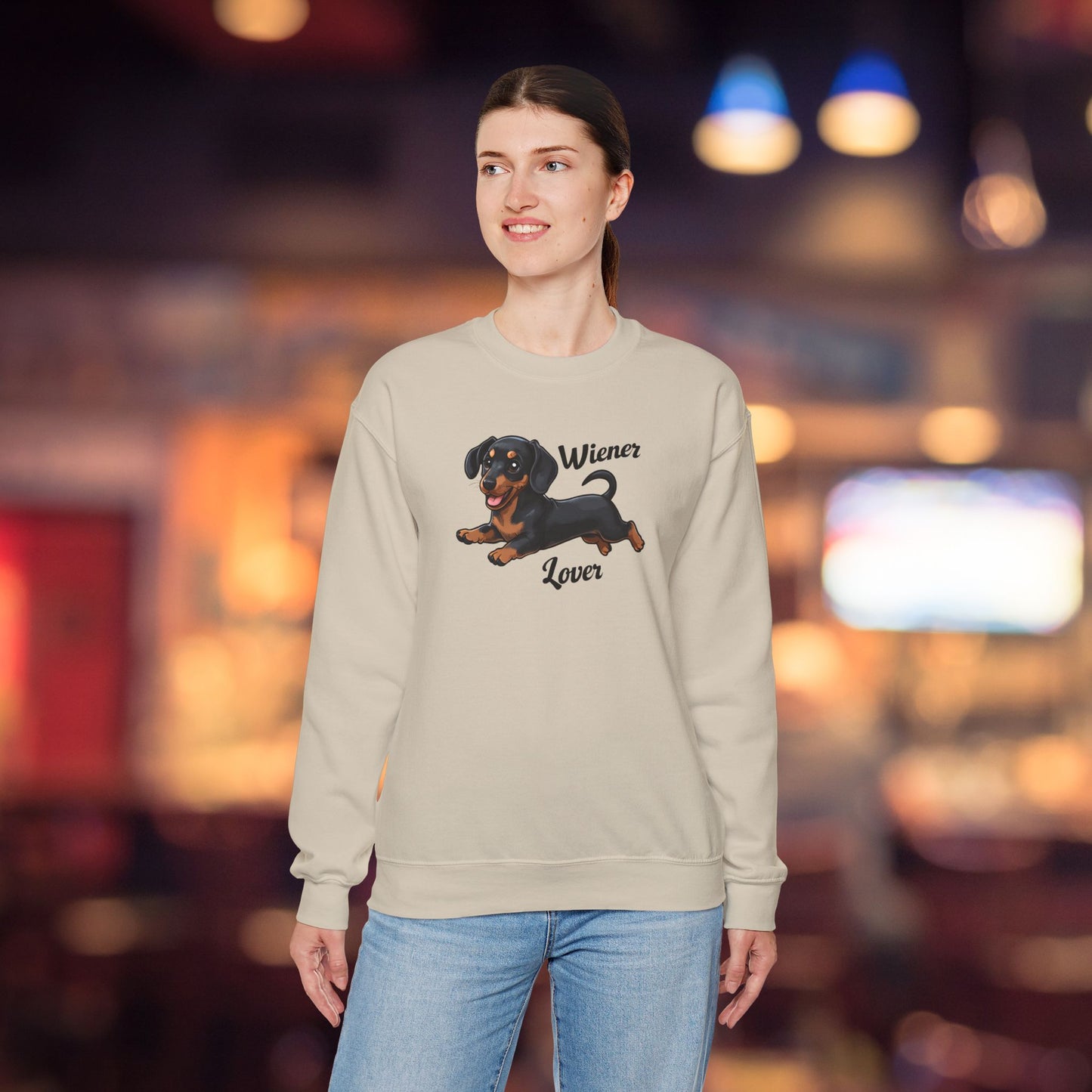 Wiener Lover Crewneck Sweatshirt