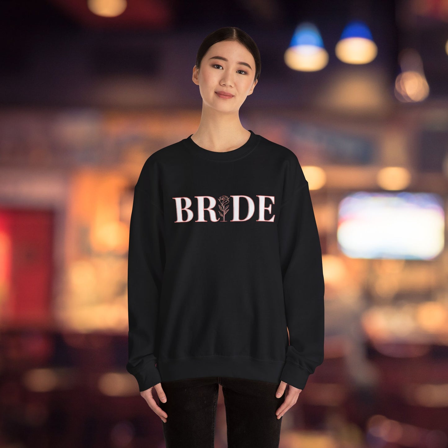 Bride Comfy Crewneck Sweatshirt