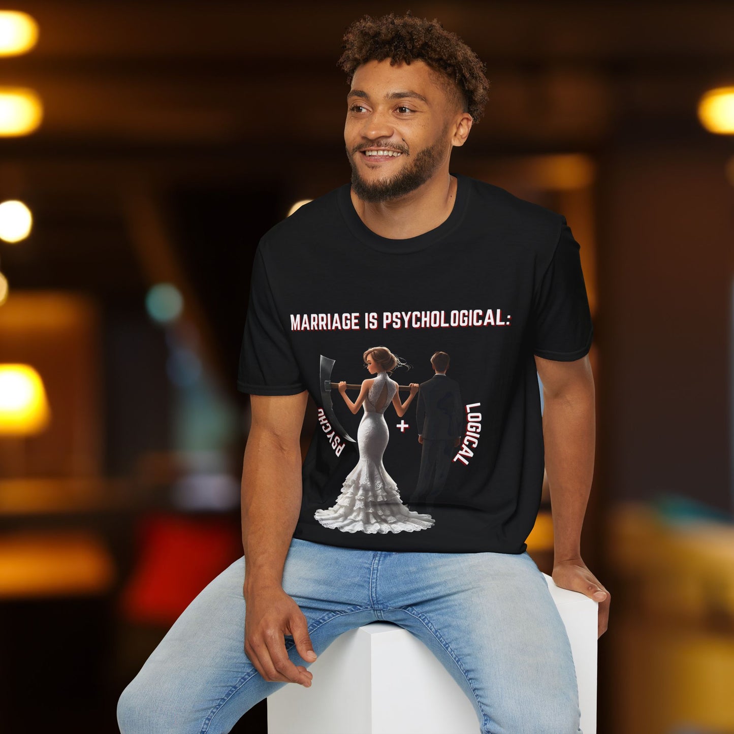 Marriage Is PsychoLogical. T-Shirt