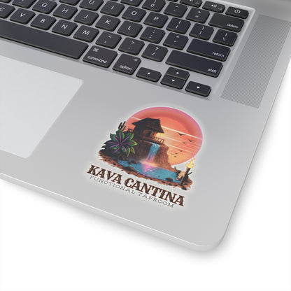 Custom Kav Order Kiss-Cut Stickers with White or Transparent Background