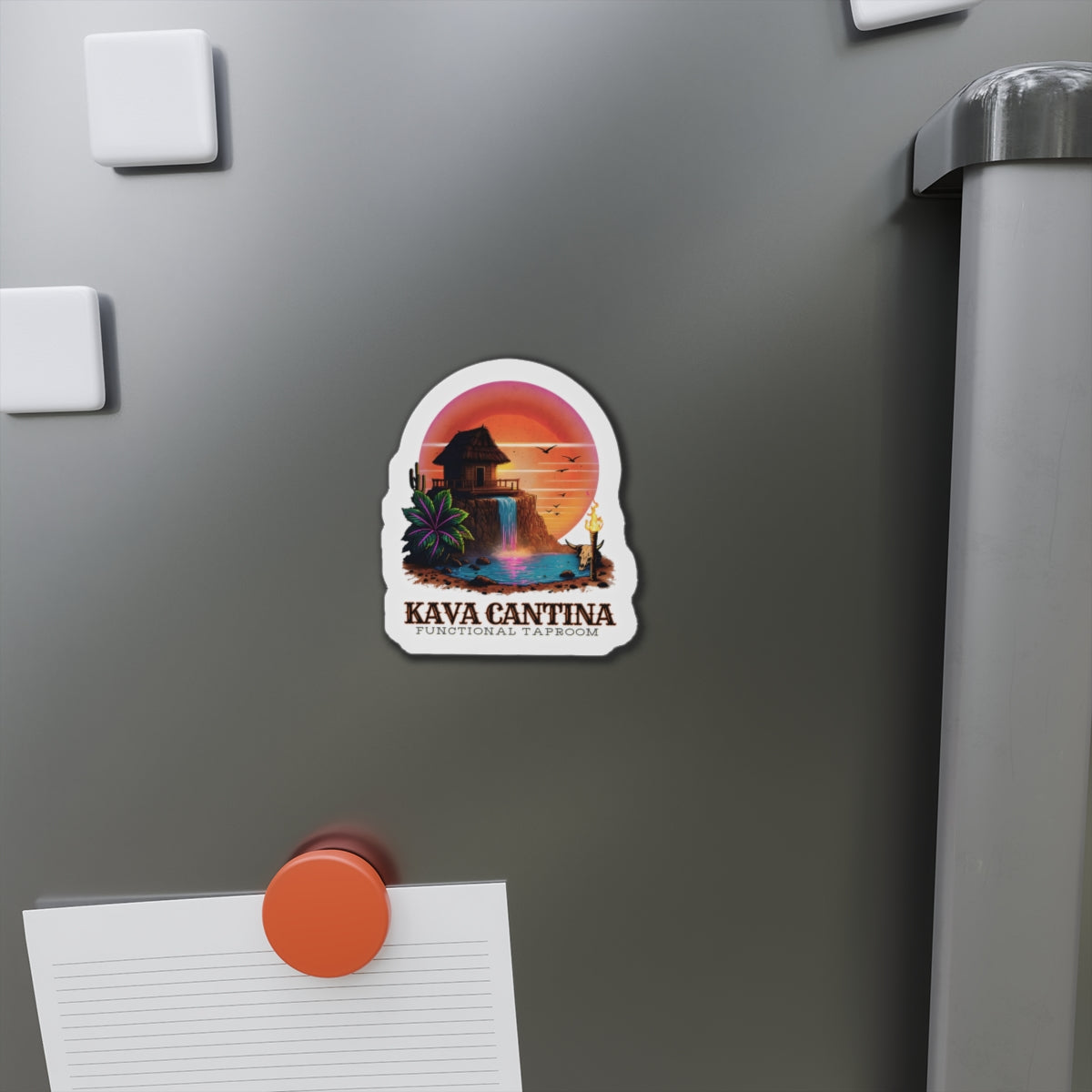 3 Inch by 3inch Die-Cut Small Magnets