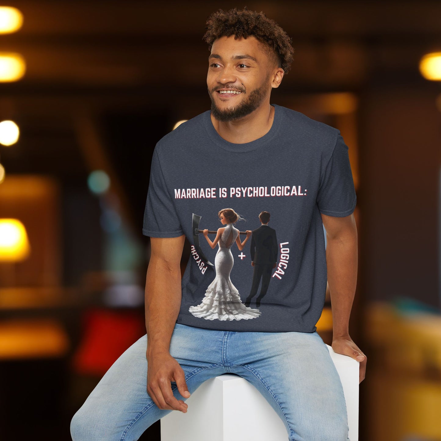 Marriage Is PsychoLogical. T-Shirt