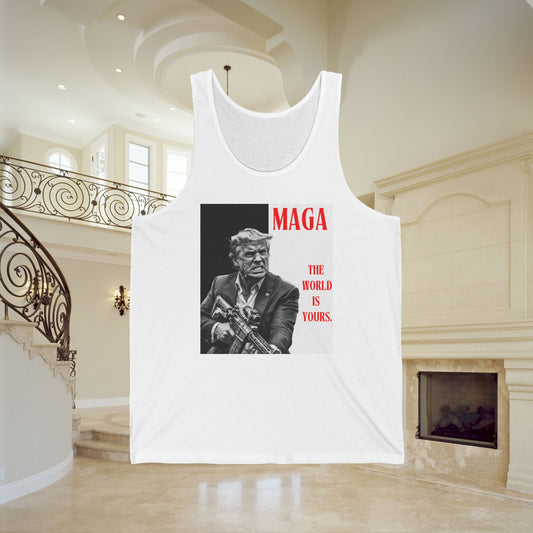 MAGA Vintage American Freedom Softstyle Tank