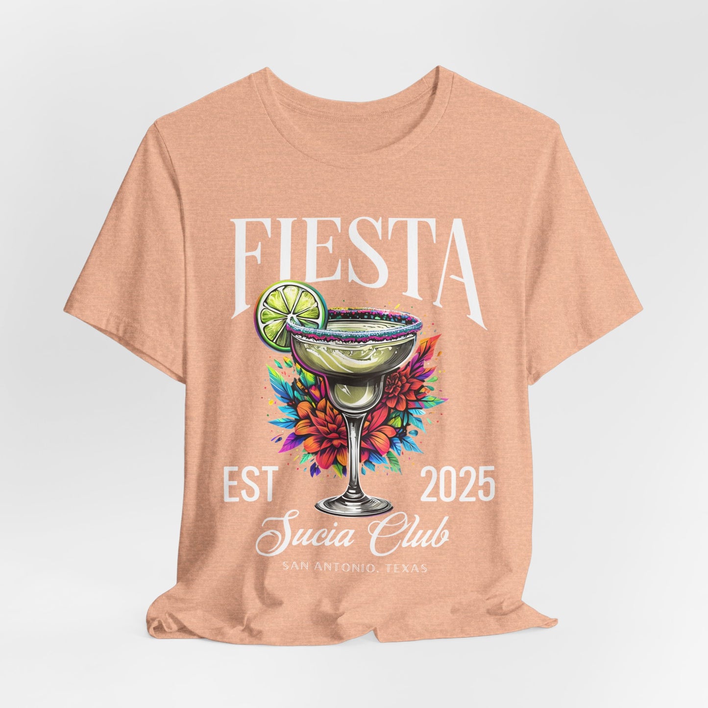 FIESTA Sucia Club Bella+Canvas Ultra Soft Jersey Short Sleeve Tee