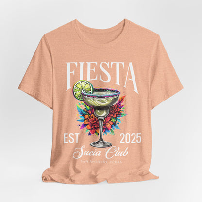 FIESTA Sucia Club Bella+Canvas Ultra Soft Jersey Short Sleeve Tee