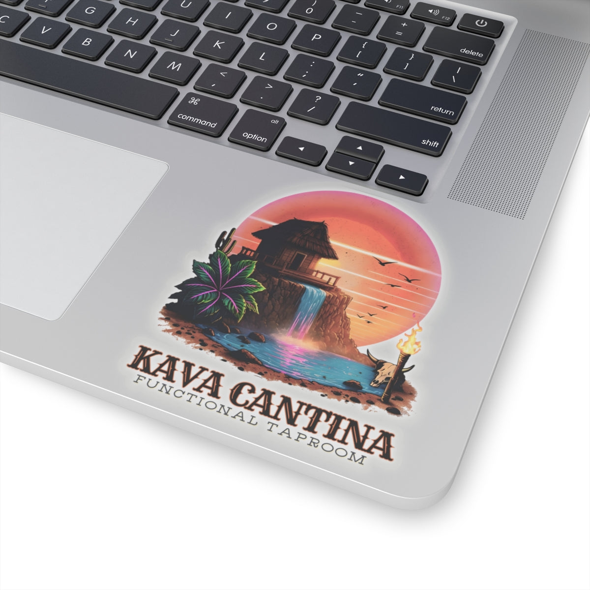 Custom Kav Order Kiss-Cut Stickers with White or Transparent Background