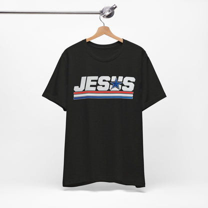Soldier's Nostalgic Jesus Tee- Jersey Short Sleeve Ultra Soft Vintage Style