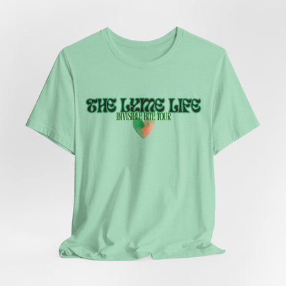 Surviving Lyme The Lyme Life Invisible Bite Tour - Bella+Canvas Ultra Soft Tee. Vintage Band Tee Style