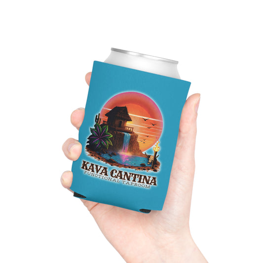 Custom Kav Order Can Cooler Koozie (TURQUOISE)