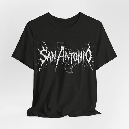 San Antonio Ultra Comfy Metal Merch Tee